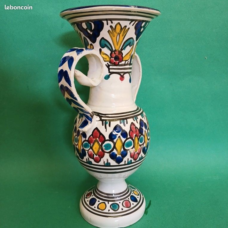 Vase marocain Safi céramique (image 2)