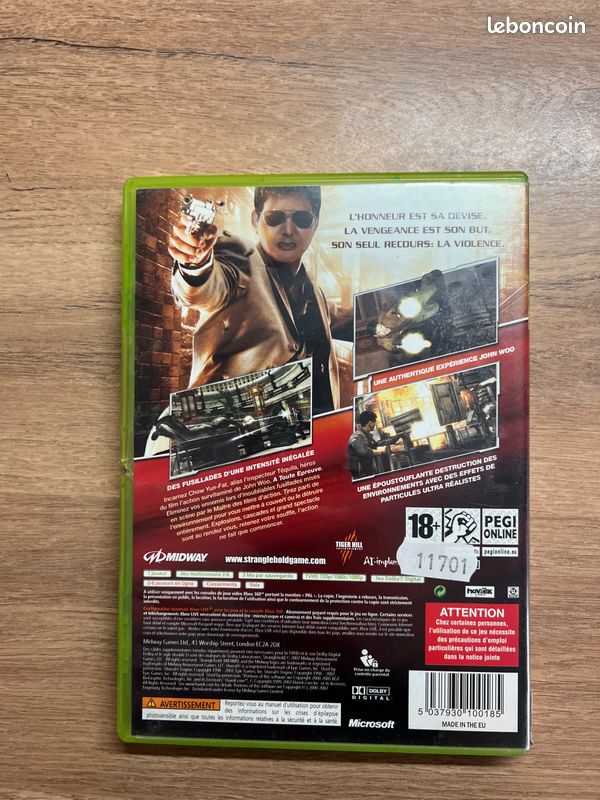 Acheter Stranglehold Xbox 360 Code Comparateur Prix