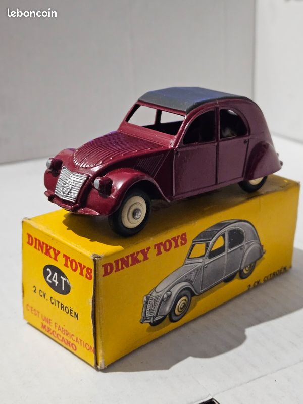 Dinky Toys - 1:43 - CITROËN 2CV - REF 24T - Catawiki