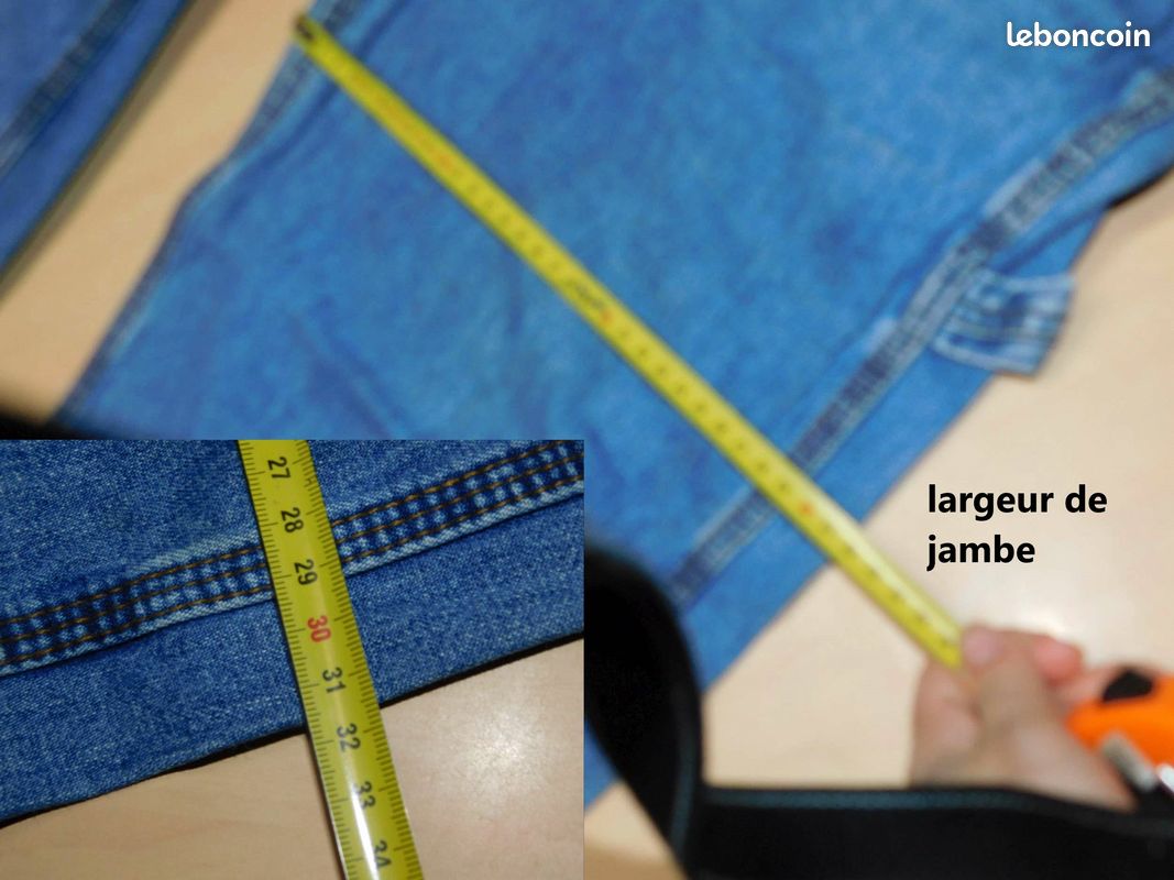 Salopette en jeans vintage complices t 42 (image 6)