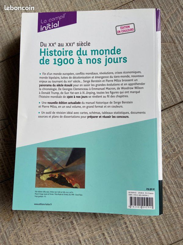 Berstein et Milza, histoire du monde de 1900 à nos jours (image 2)