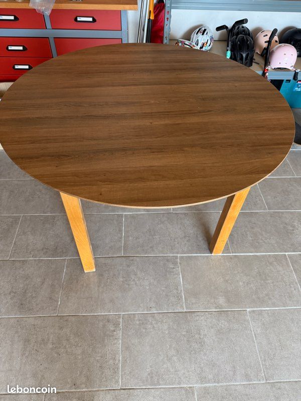 Table ronde cuisine ou salle à manger 110 cm (image 1)