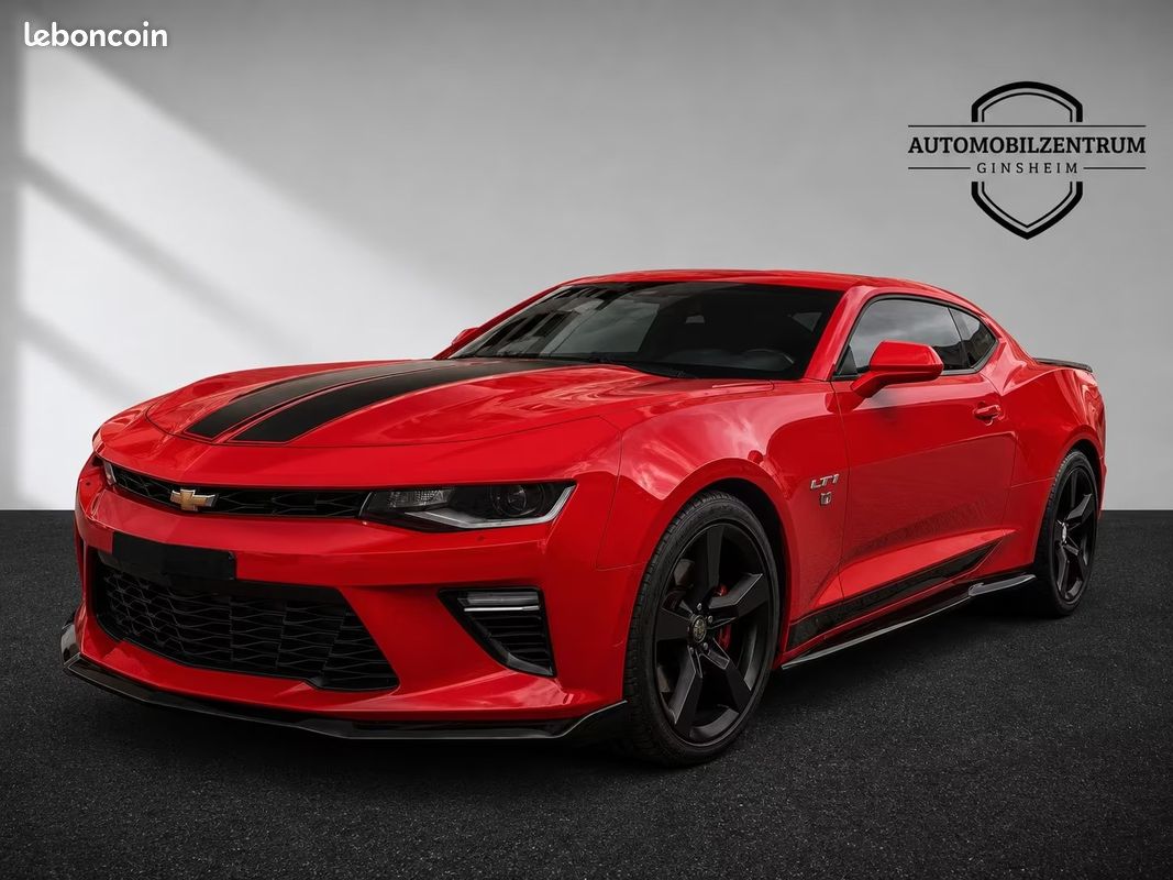 CHEVROLET Camaro 3.6 V6 ZL1 & RS Style 340 ch – Toit ouvrant – CarPlay – Échappement sport (image 1)