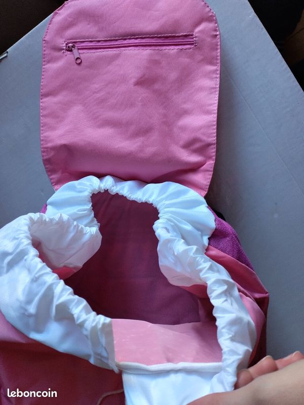 Sac caddie rose avec éléphants (image 3)