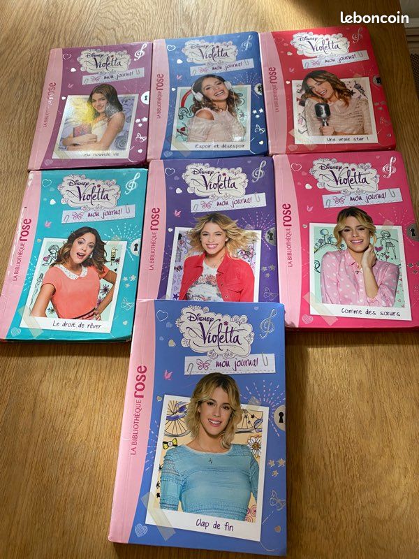 Livres bibliothèque rose Violetta (image 1)