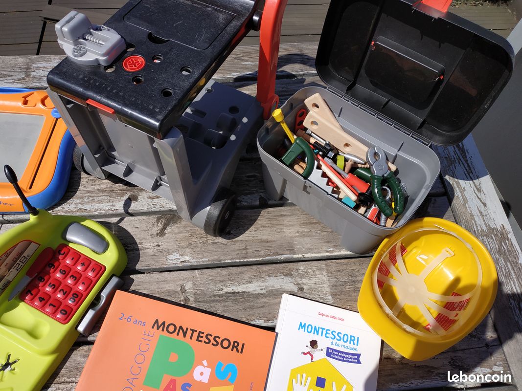 Lots jeux enfants jouets Montessori livres (image 3)