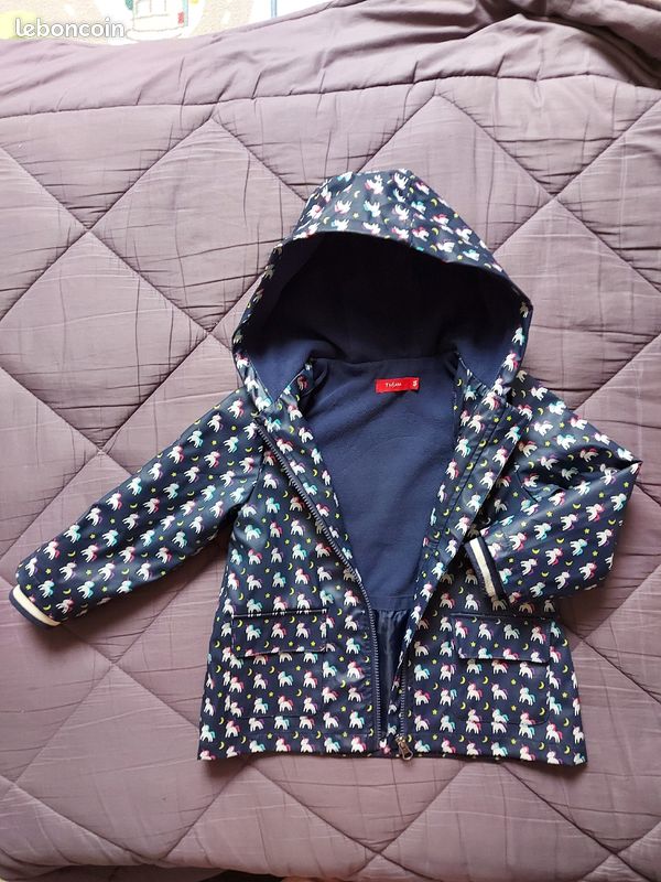 Veste imperméable fille 4 ans (image 2)
