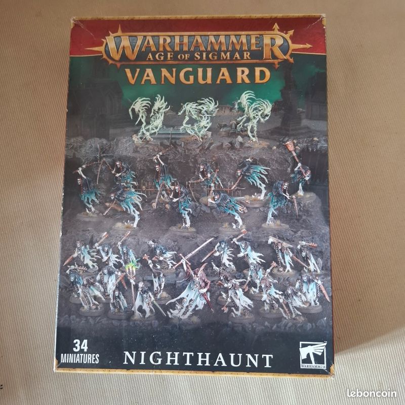 Vanguard Nightaunt warhammer AOS Alliance de la Mort Neuve en boite (image 1)