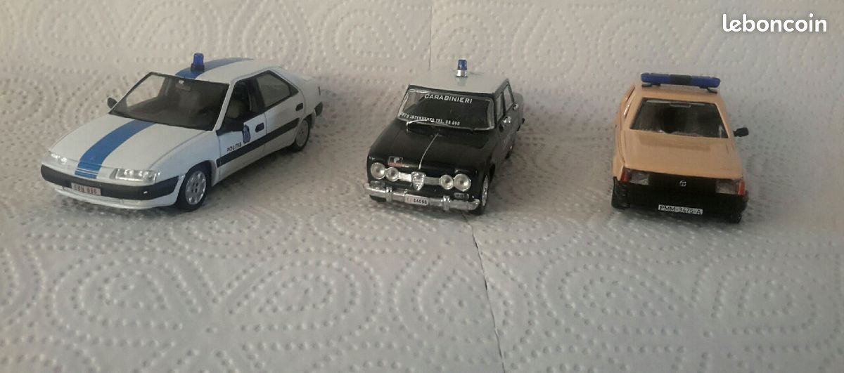 Miniatures * POLICE * CITROËN-ALFA-TALBOT * Norev * étranger 1/43 (image 2)