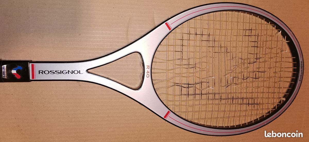 Raquette De Tennis Vintage Rossignol Johan Kriek Carbon - Occasion
