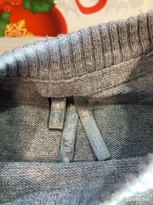 Pull gris Orchestra 3 ans 98 cm (image 3)