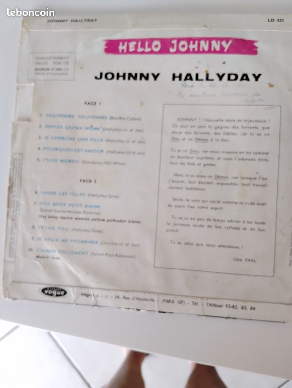Johnny HALLYDAY (image 3)