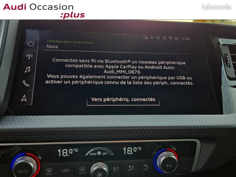 Audi A1 Sportback 25 TFSI 95ch Design S tronic 7 (image 17)