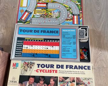 Jeu De Société MB Tour De France Cycliste 1977 – Complet – Occasion