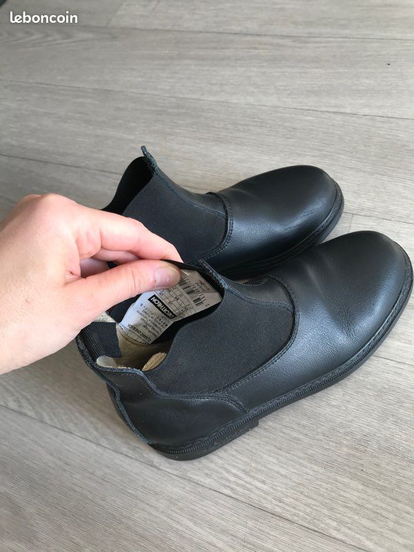 Chaussure boots cheval équitation T 34 décathlon (image 3)