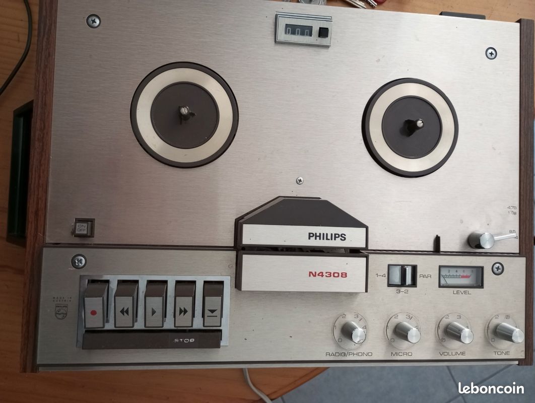 Magnétophone Philips N 4308 (image 1)