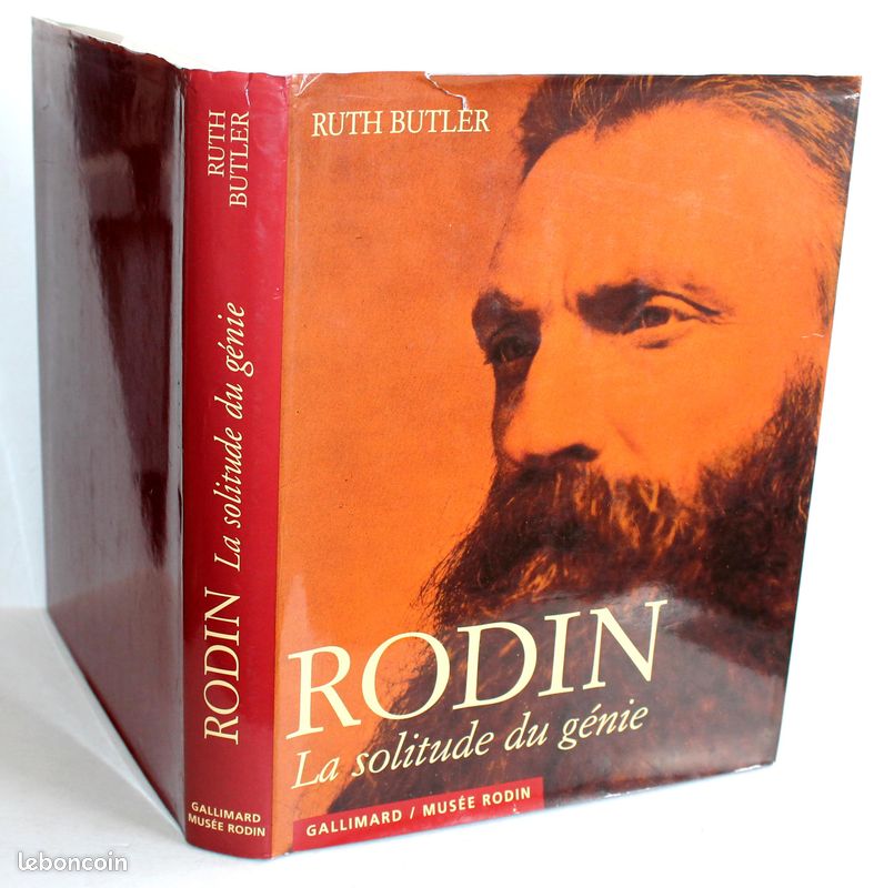 RODIN LA SOLITUDE DU GENIE de RUTH BUTLER 1998 GALLIMARD LIVRE ART SCULPTURE STATUE (image 1)