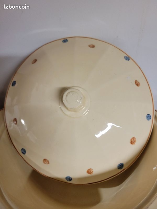 Soupière 🥗 Sarreguemines modèle 5035 vintage (image 2)