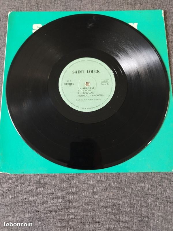 Saint-Louck – Ou L'autre Vision Du Goly rare afro soukous original LP (image 6)