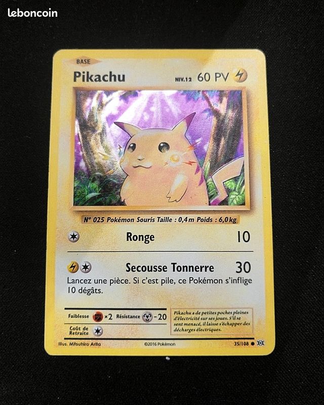Pikachu Holo 2016 - Collection