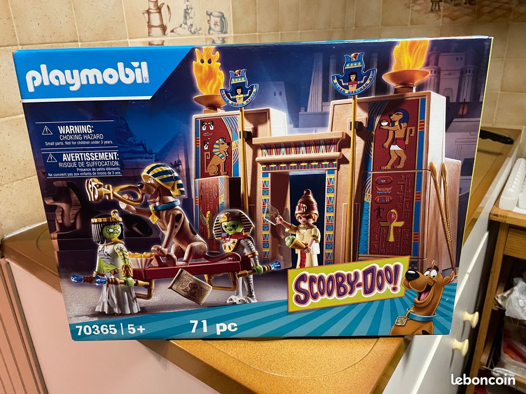PLAYMOBIL SCOOBY-DOO ! 70365 - les Mystères Dell'Egypte Antique EUR 16