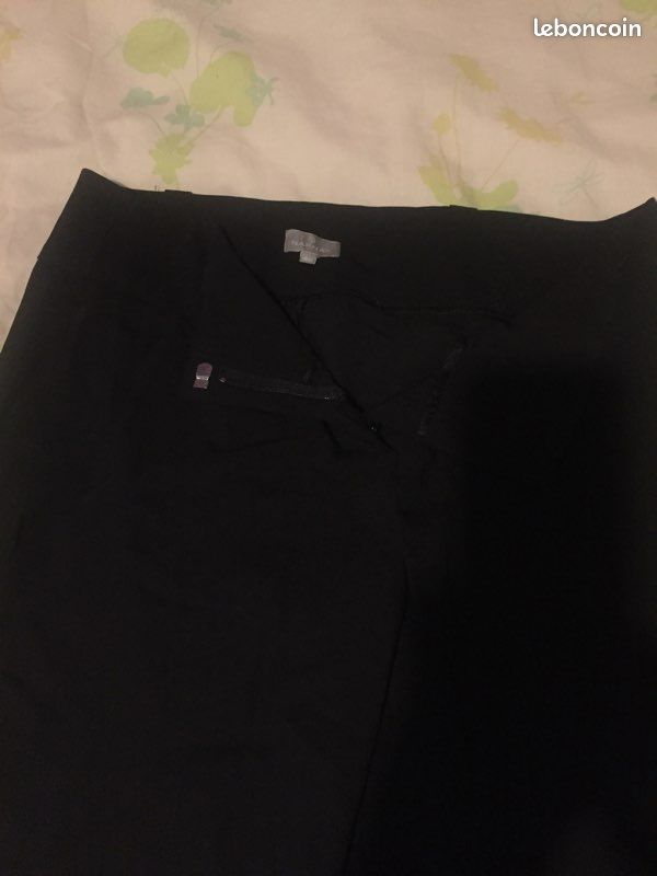 Pantalon tailleur noir Naf Naf taille 40 (image 1)