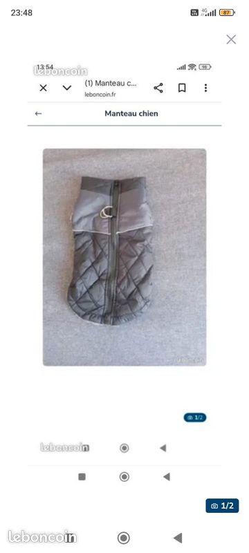 Manteau chien (image 1)
