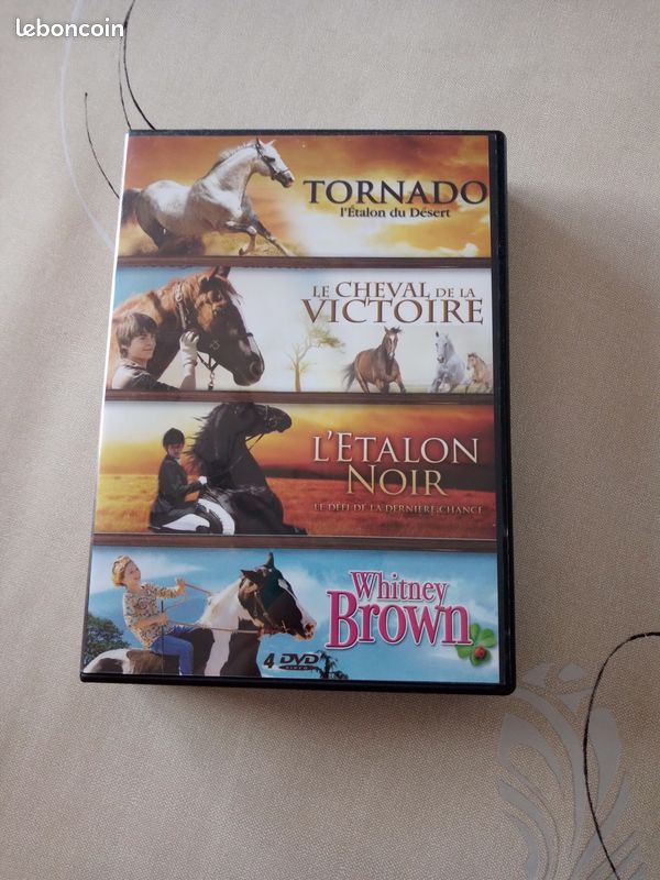 4 DVD sur les Chevaux (image 1)
