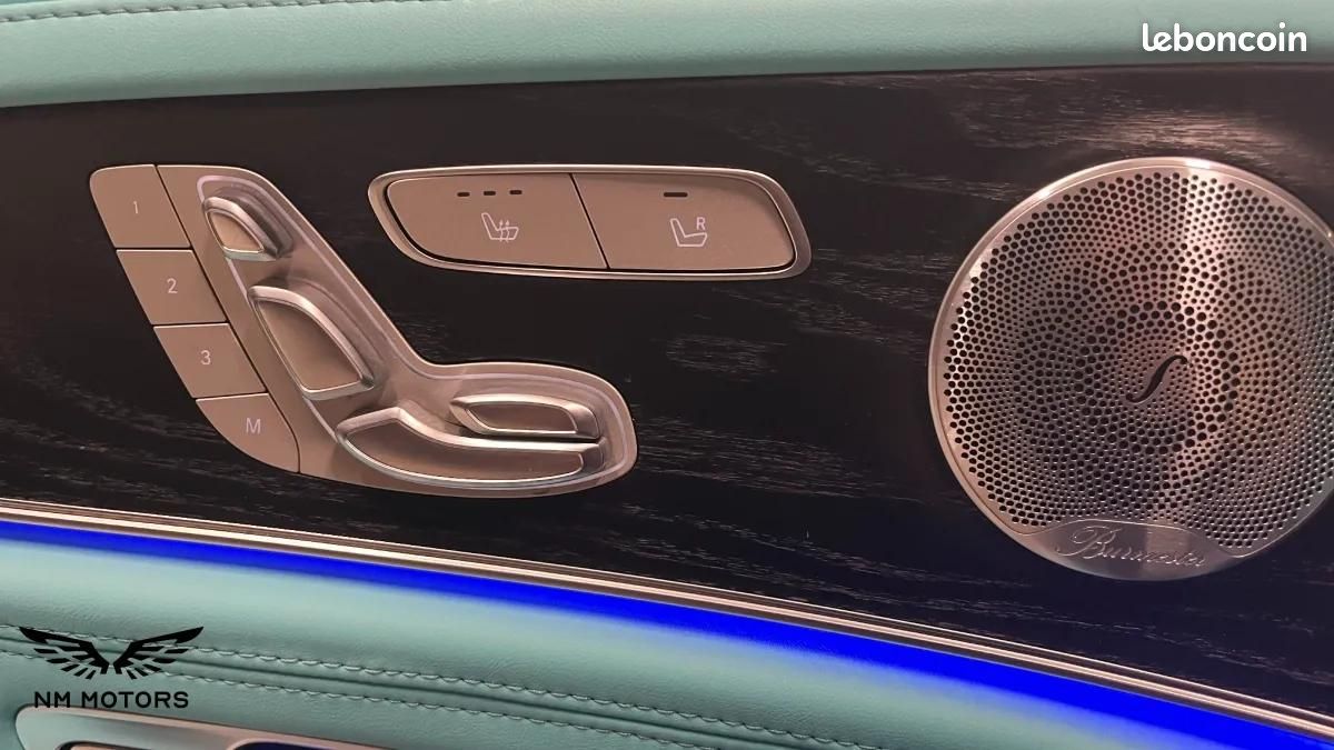 Mercedes Classe E 220 D 195 CV AMG LINE 4MATIC 9G-TRONIC BVA - INTERIEUR TIFFANY BLUE (image 27)