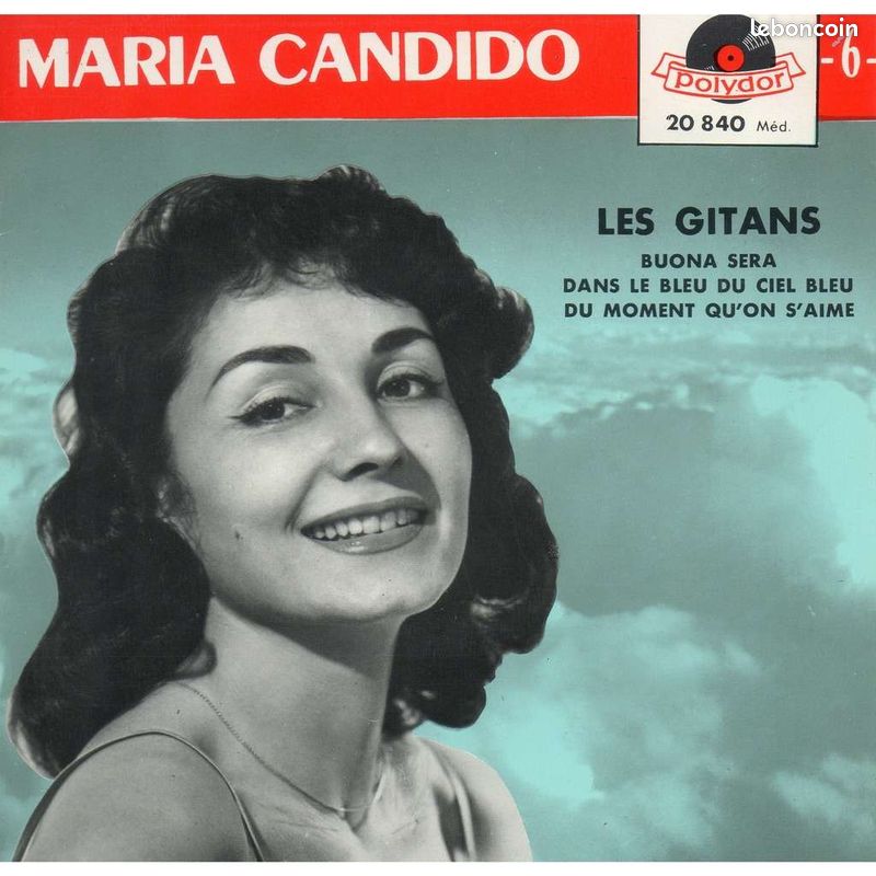 Candido maria - Les gitans Vinyle 45T (image 1)