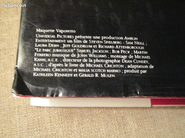 LE PARC JURASSIQUE de MICHAEL CRICHTON (image 4)