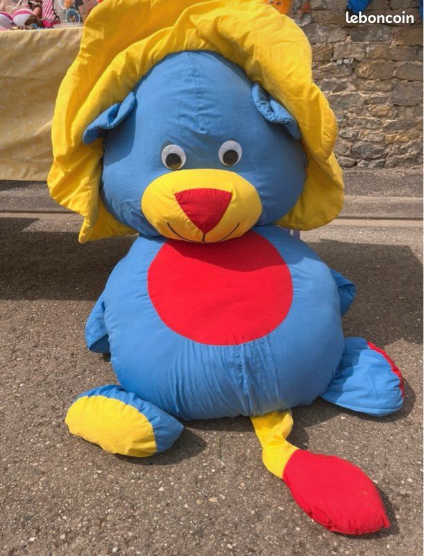 Grain d'éveil tapis/Pouf pour bébé qui peut faire guise de tapis dans son parc d'éveil (image 1)