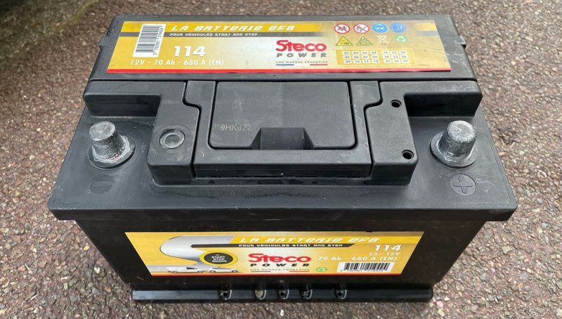 Batterie 12 V 70Ah/680 EFB start stop - Équipement auto