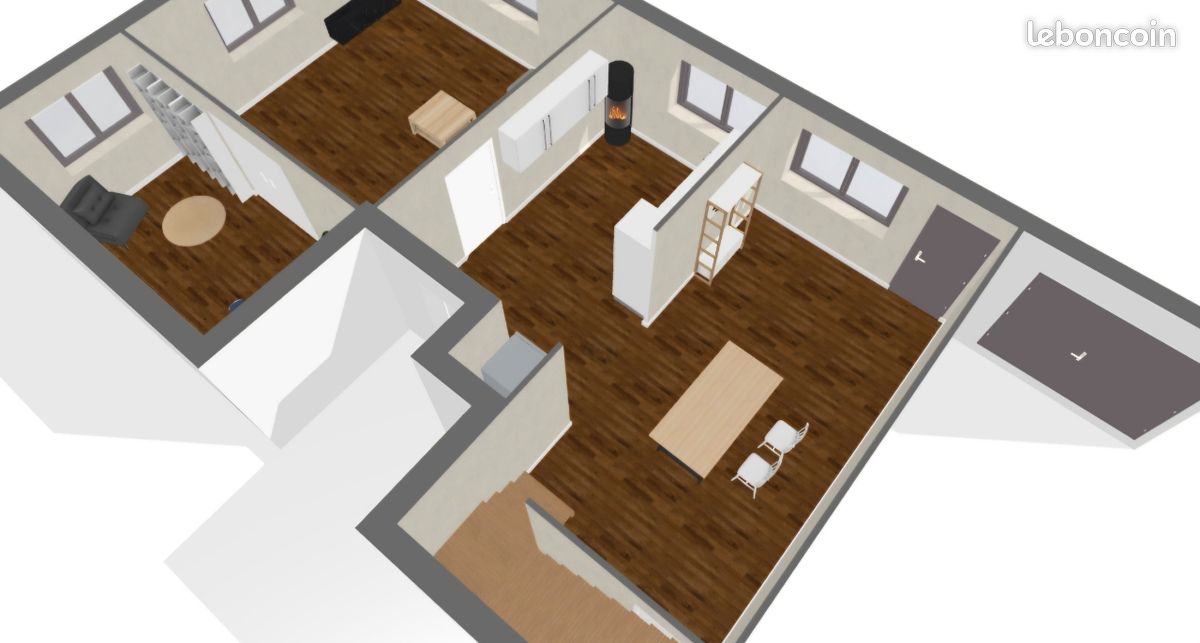 Appartement 4 pièces 114 m² · à Avricourt · 114 m² · 37 500 €