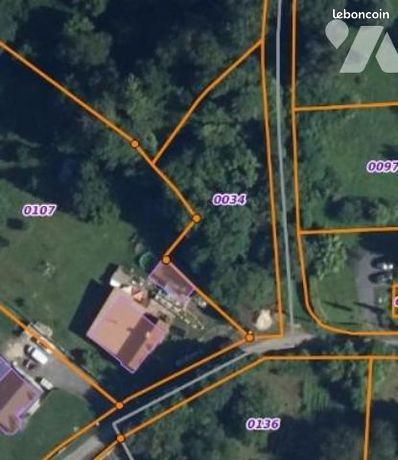 Terrain 1275 m² ST NICOLAS AUX BOIS