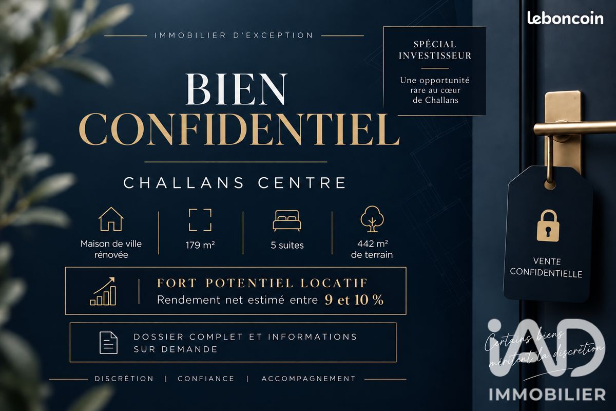 Maison 6 pièces 179 m² · à Challans · 179 m² · 690 000 €