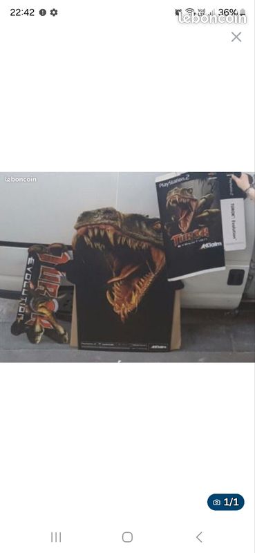 Grande PLV Stand TUROK 2 carton pub magasin - Collection