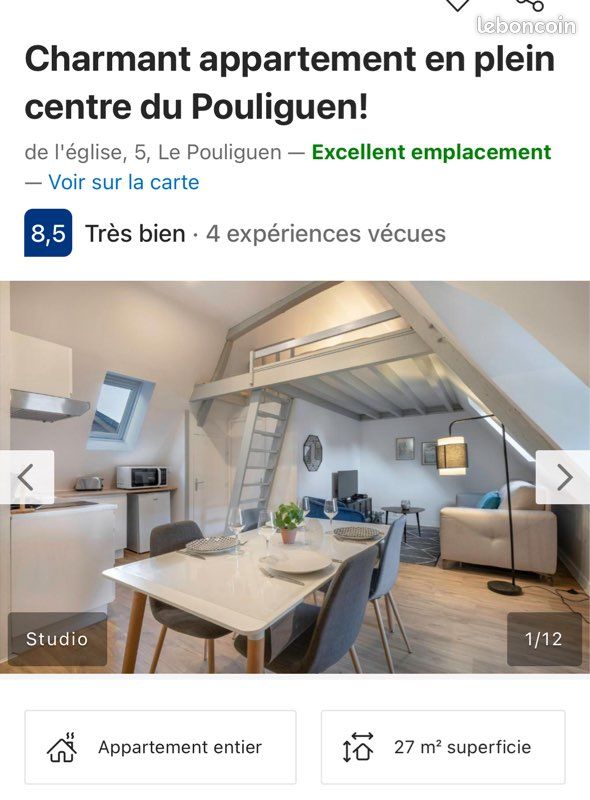 Appartement en plein cœur du Pouliguen (image 9)
