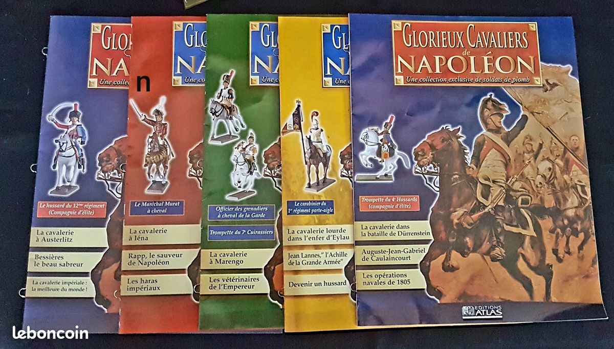 Figurine Starlux - Dragon Du 10e Régiment, Glorieux Cavaliers De Napoléon - Occasion