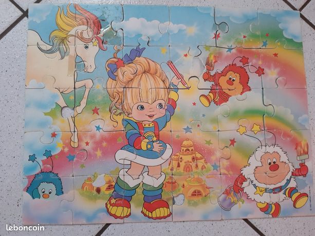 Rainbow Brite - Whitman-France - Livre d'histoire illustré La fête des Lutins