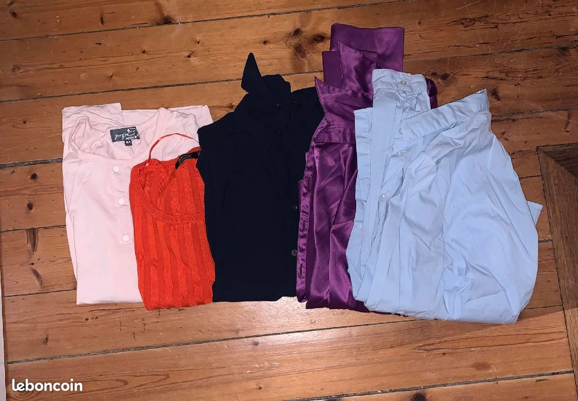 Lot vêtements taille M (image 4)