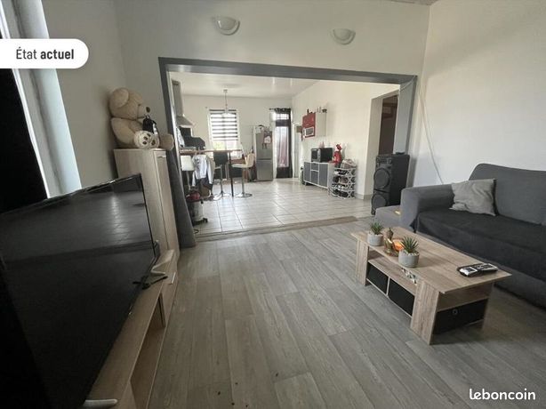 Maison 3 pièces 55 m²