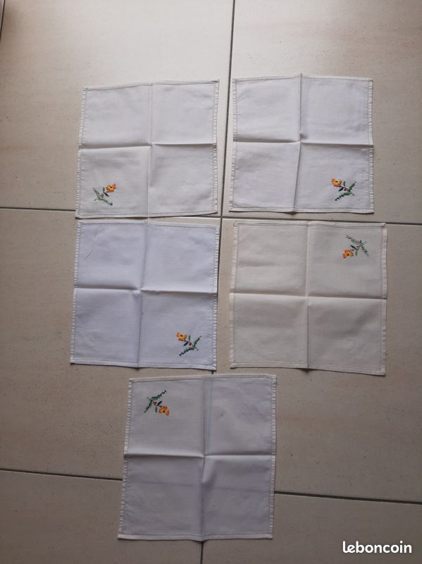 Serviettes à thé (image 2)