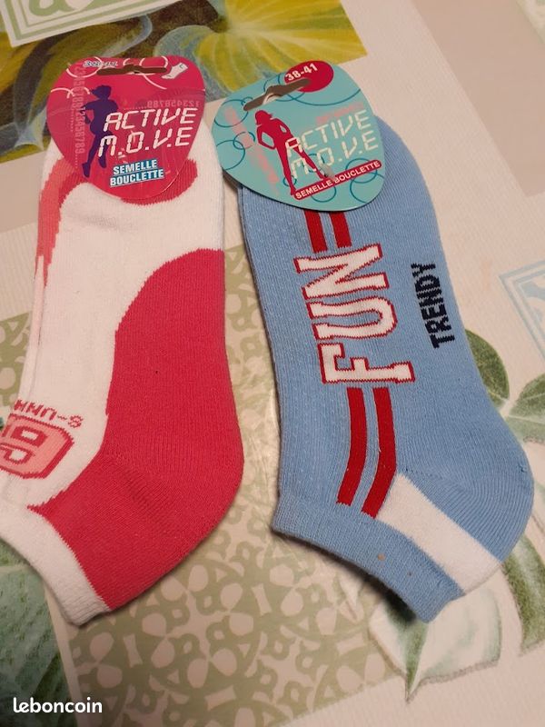 Lot de 5 paires de chaussettes en coton - Multicolore/Cœurs - ENFANT