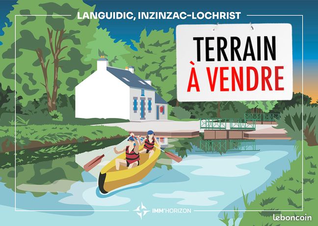 Terrain 2083 m² LANGUIDIC