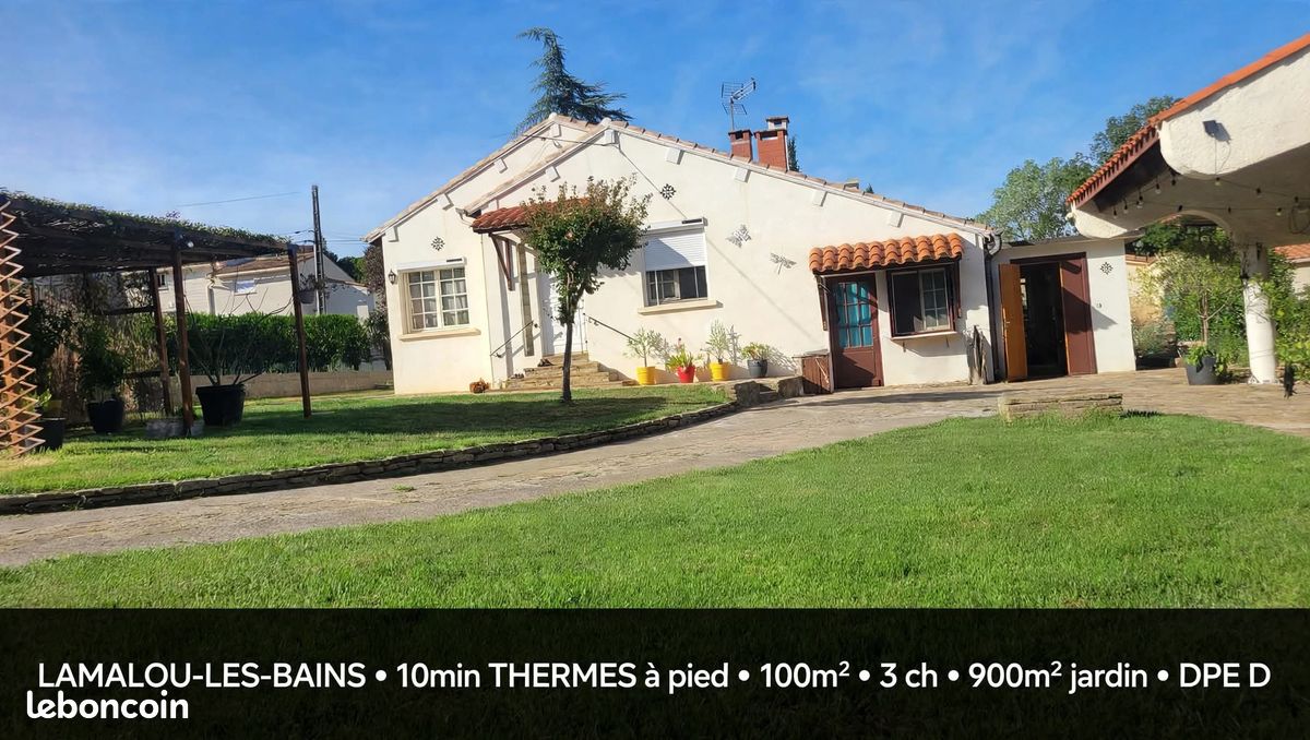 Maison 4 pièces 100 m² · à Lamalou-les-Bains · 100 m² · 229 000 €