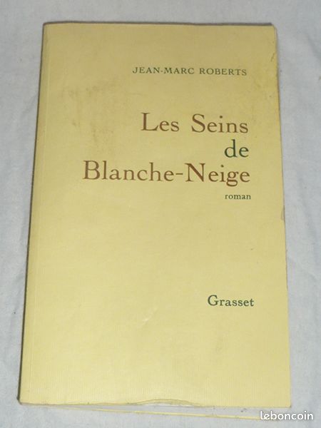 Livre Les seins de Blanche-Neige de J-M. Roberts (image 1)