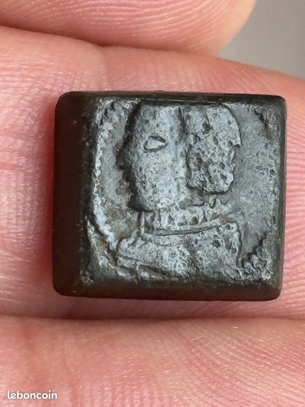 Poids monétaire pour le quart d écu d argent Louis XIV #158 (image 1)