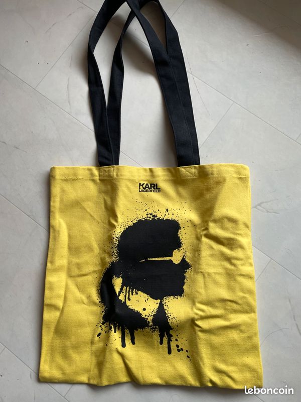 Sac Bandoulière En Toile Jaune - Taille Moyenne - Sans Marque, Neuf Sans étiquette - Style Décontracté