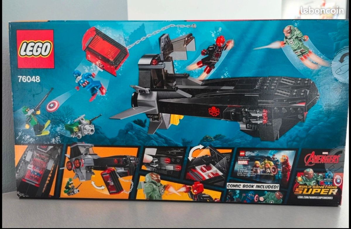 Lego Super Heroes iron skull sub attack - 76048 - neuf scellé (image 2)